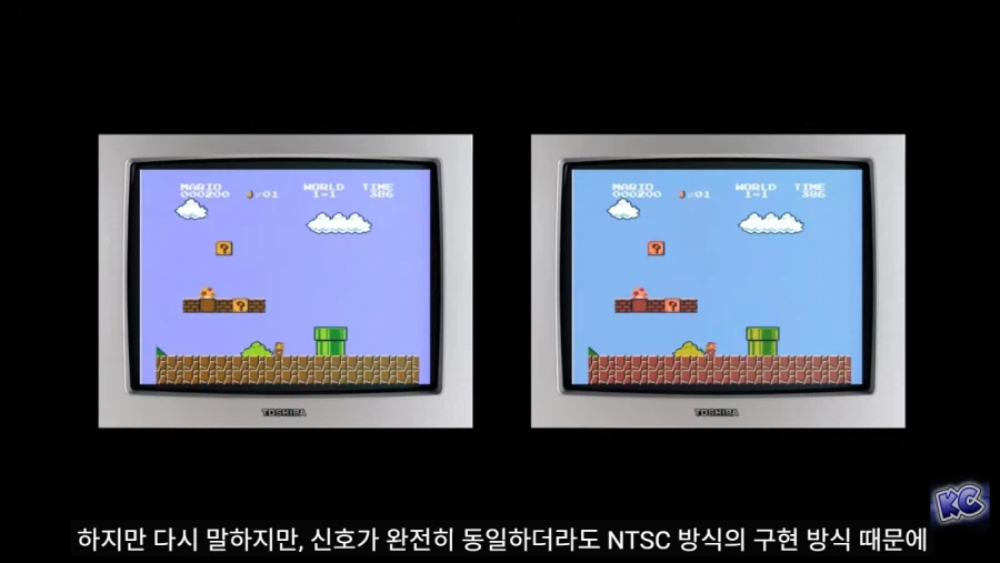 패미컴이 각각의 TV에서 다른 색감을 출력한 이유_43.webp