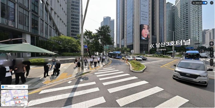 네이버 지도로 서울 여행하는데 장원영 ㅋ_1.webp