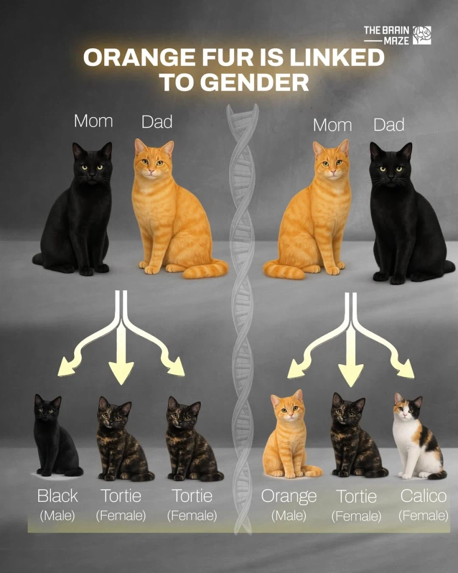 고양이의 노란색털은 X 염색체와 관련 있다!!_1.webp