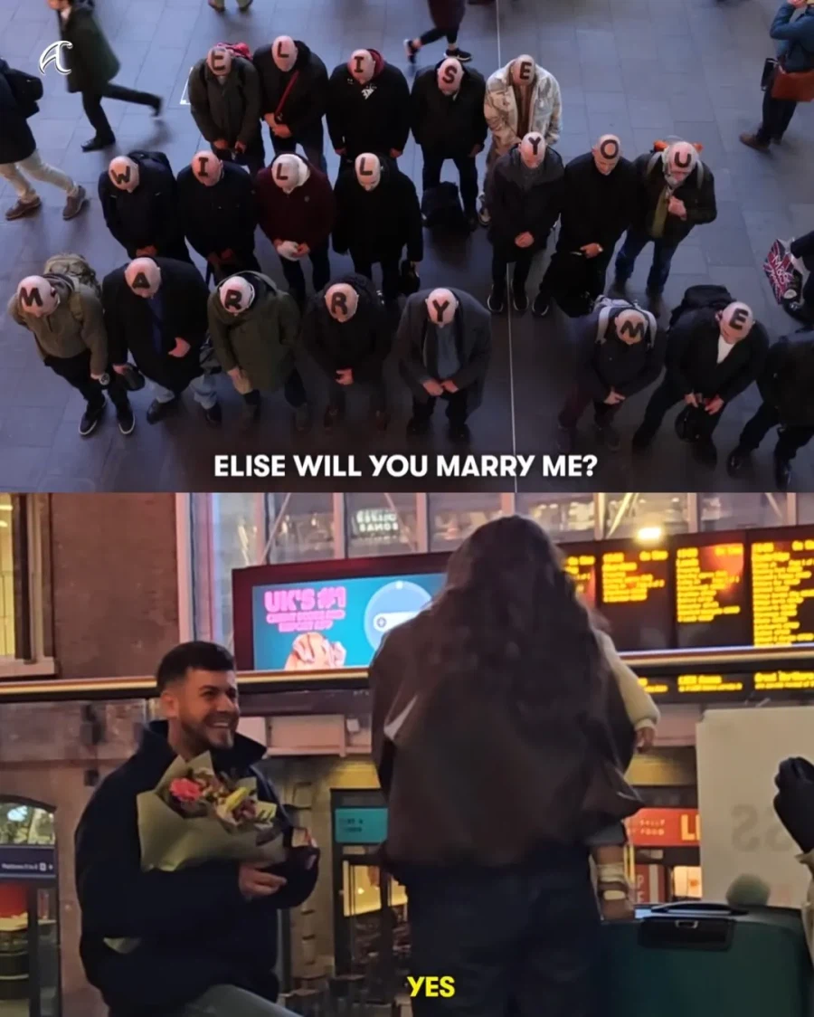 500만 영국 유튜버, 프러포즈 돕기 위해 대머리 20명 고용_1.webp