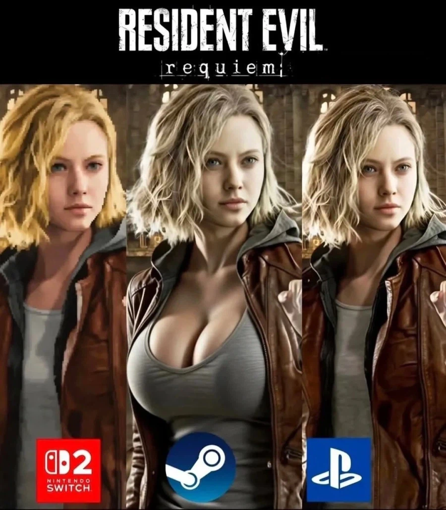 레지던트 이블 레퀴엠 플랫폼 별 그래픽 차이.jpg_1.webp