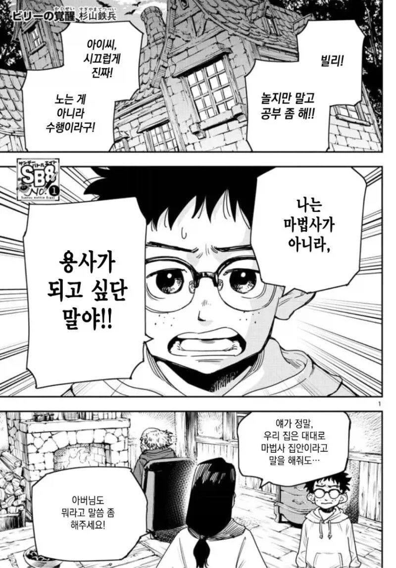 용사가 되고싶은 손주한테 마법사를 추천하는 할아버지_1.webp