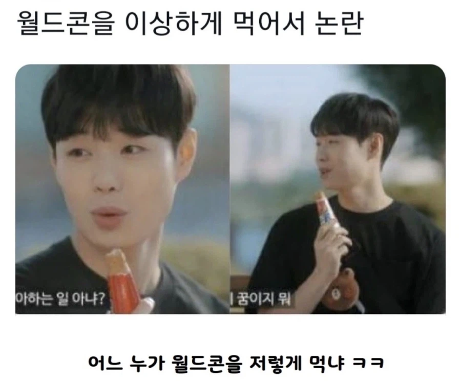 아이스크림 먹는 걸로 참견하네_1.webp