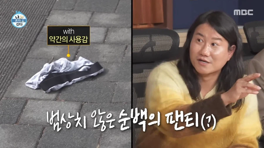 유튜브) 연예인 방송중 팬티 노출 출연진 품평,분석 마치 게임같아_11.webp