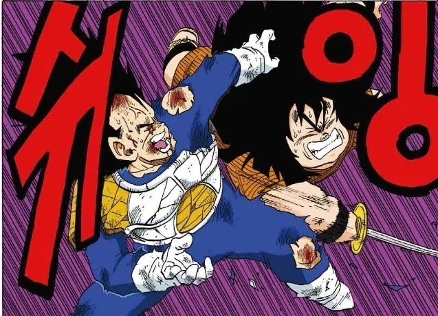 (드래곤볼) 지구를 너무 얕봤던 내퍼와 베지터_24.webp