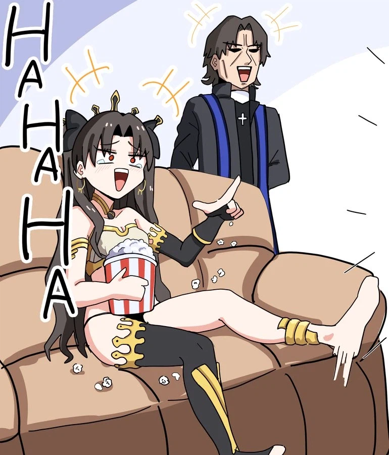 페이트) 10화 보고 깔깔 웃는 두 사람_1.webp