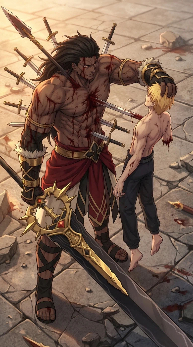 페이트)헤라클레스가 버서커가 아닌 세이버로 소환됬다면.ai_5.webp