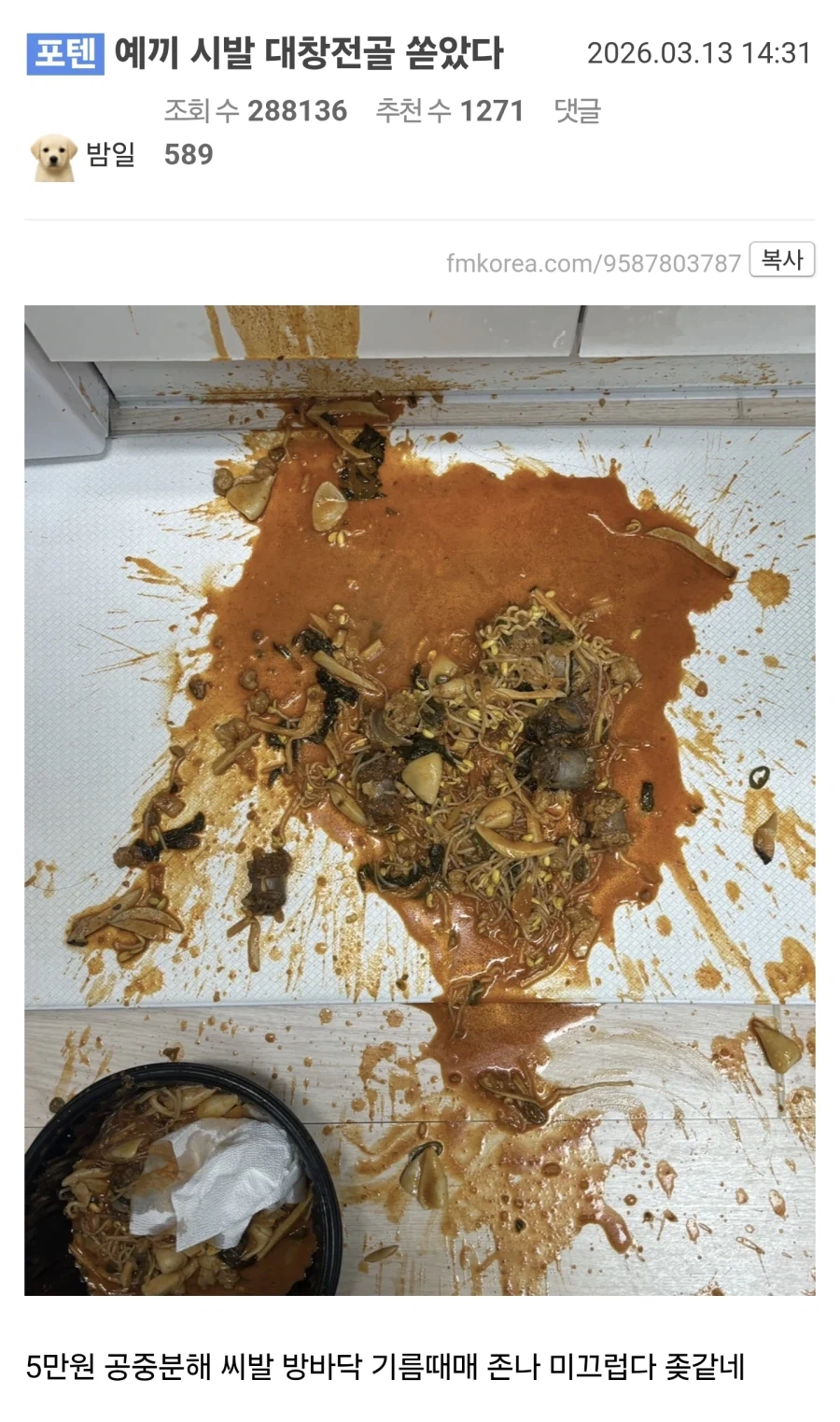 대창전골 쏟았다.jpg_1.webp