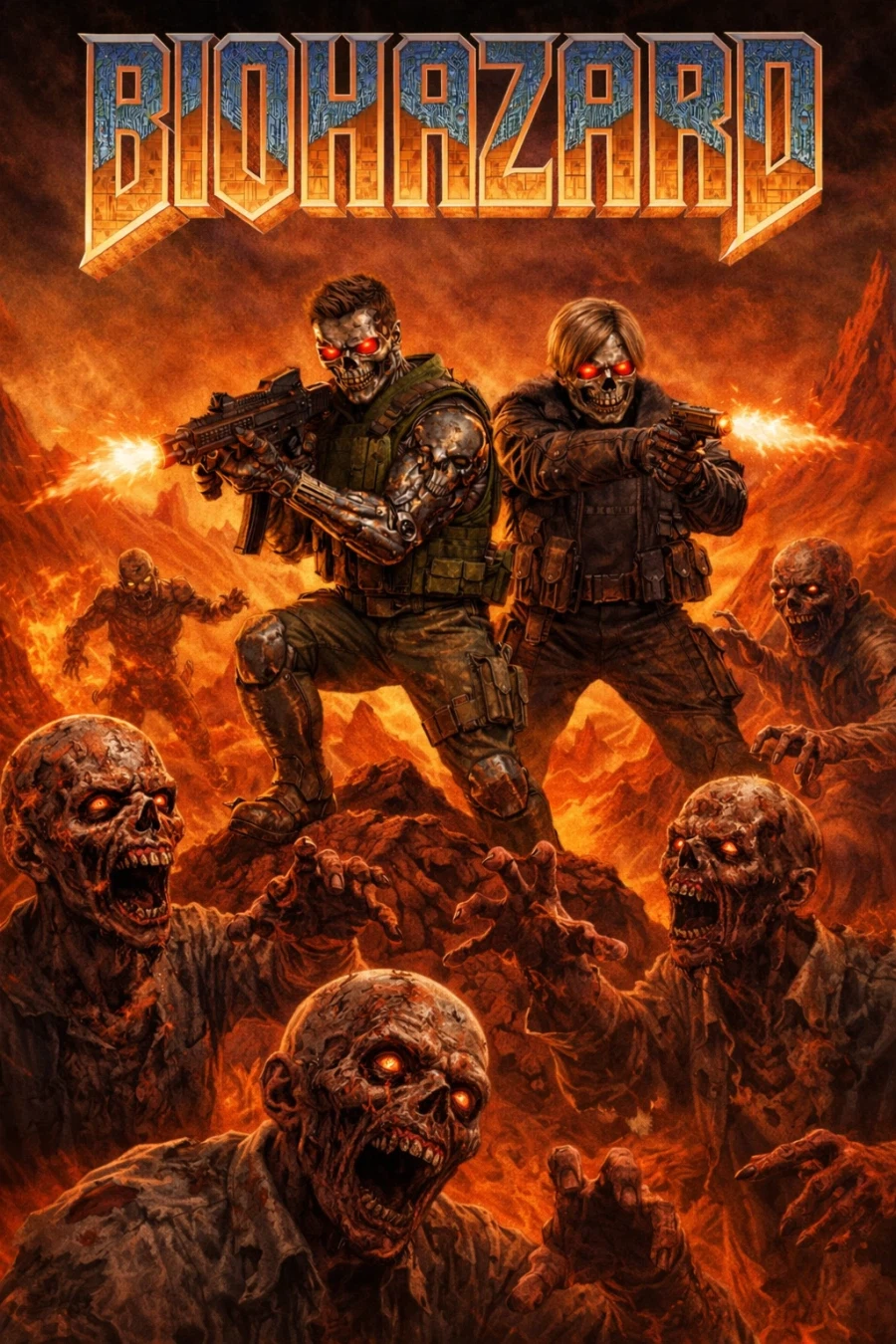 바이오 하자드 주인공들이 늙어간다 이대로는..._1.webp