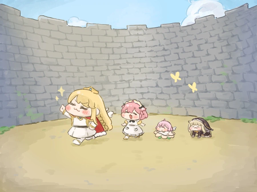 트릭컬) 왕국 안내해주는 에르핀_1.webp