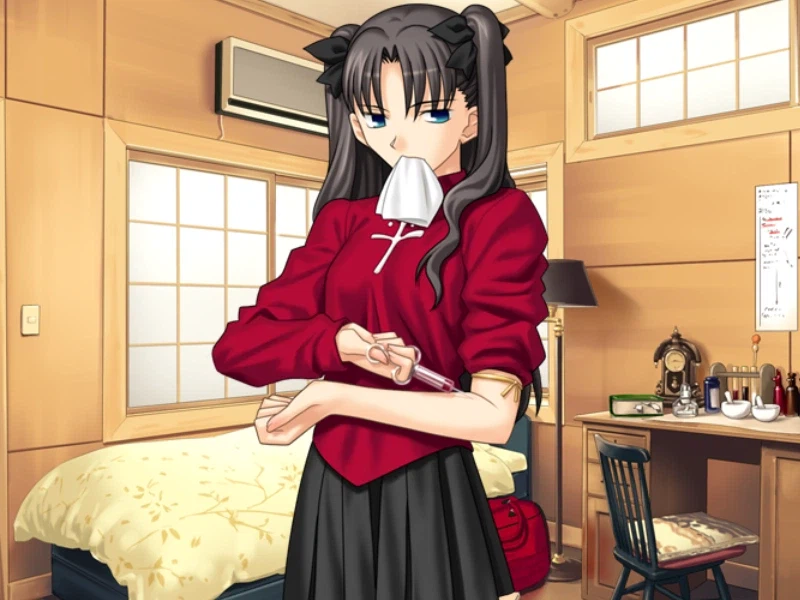 페이트)의외로 주사기를 꼽는 것이 익숙한 린_1.webp