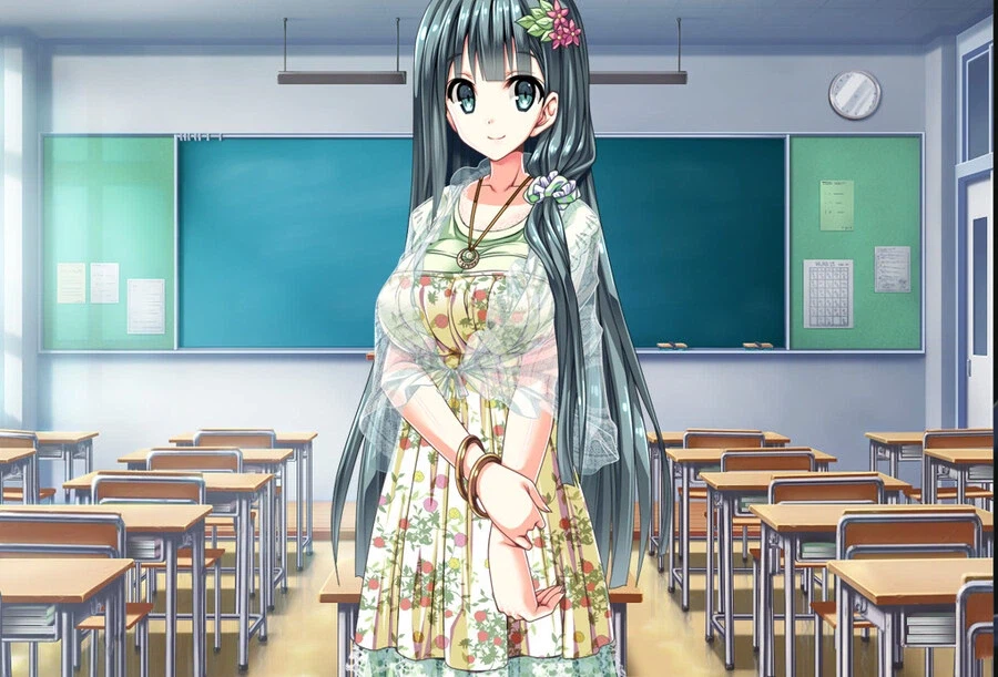 청초한 여선생의 방 모습_1.webp