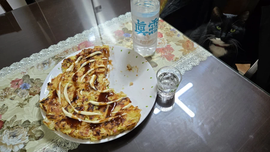 야옹이랑 오토코노코미야끼 먹음_4.webp