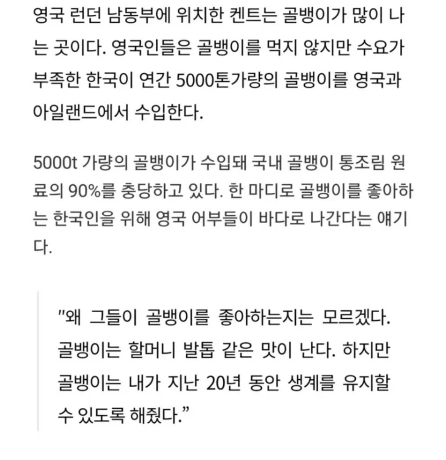 영국이 골뱅이를 한쿡에 100퍼센트 수출하능 이유_2.webp