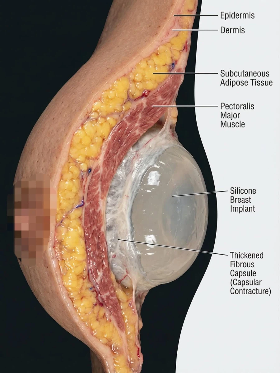 (약혐) 유방 보형물 수술 리얼한 단면도.jpg_1.webp