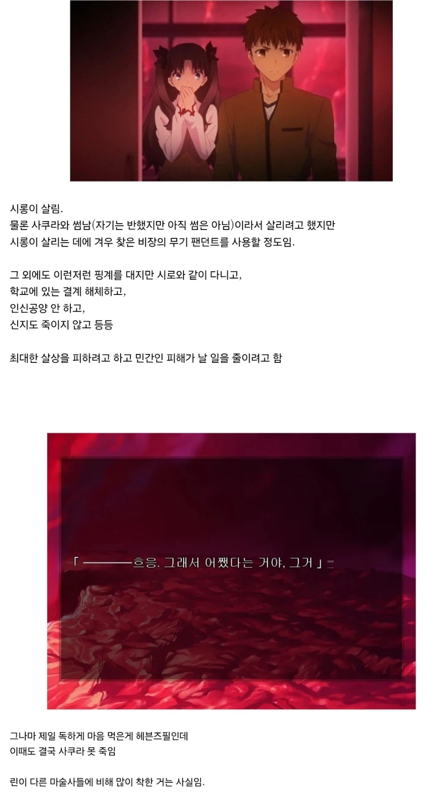 페이트) 시롱이와 달리 사람 잘 못 죽이는 린_1.webp