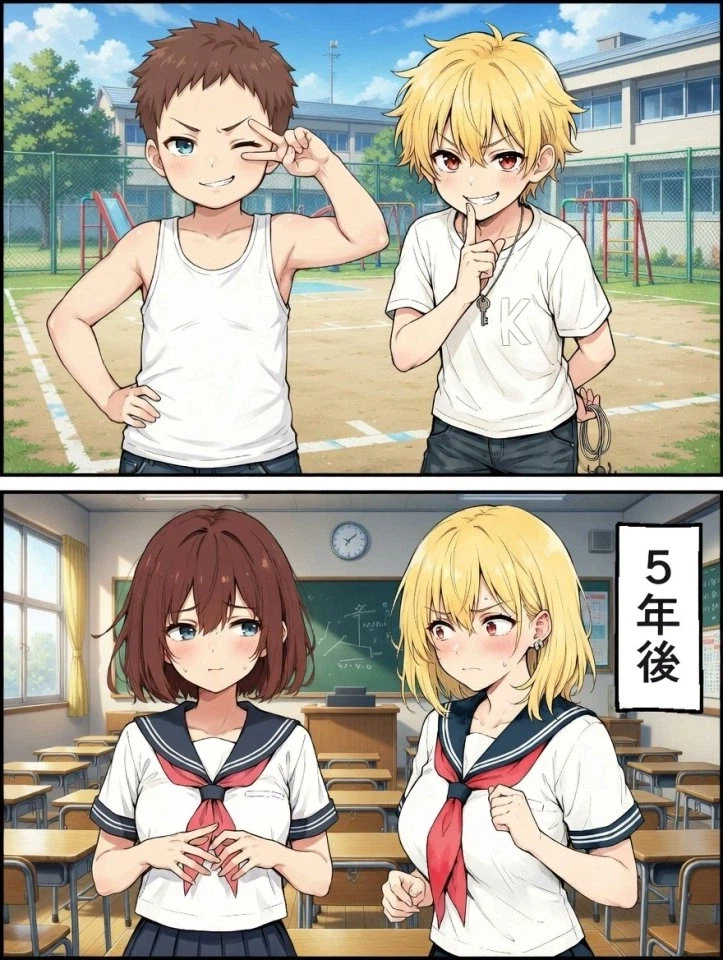 어렸을 때 남자인 줄 알았던 친구가 여자였다_1.webp