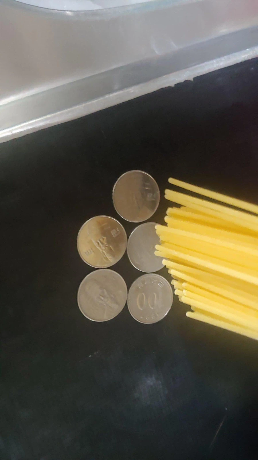 파스타 1인분 500원짜리 크기가 맞는듯_1.webp