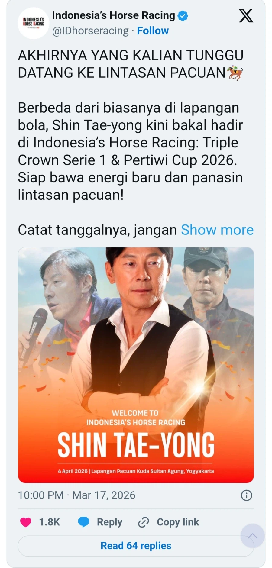 경마) 인도네시아 경마의 특별 게스트_1.webp