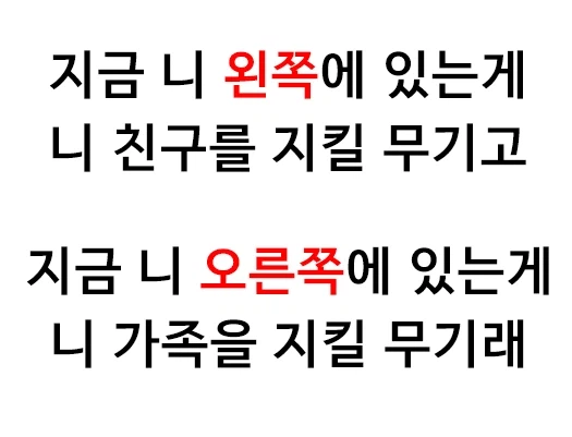 지금 손에 있는 게 친구와 가족을 지킬 무기.jpg_1.webp