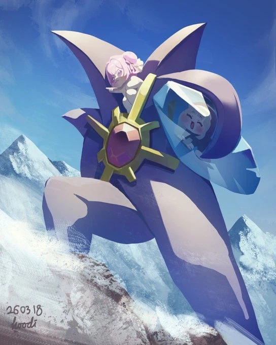 아쿠스타가 도로롱을 태우고 스피끼를 들고가는 짤.jpg_1.webp