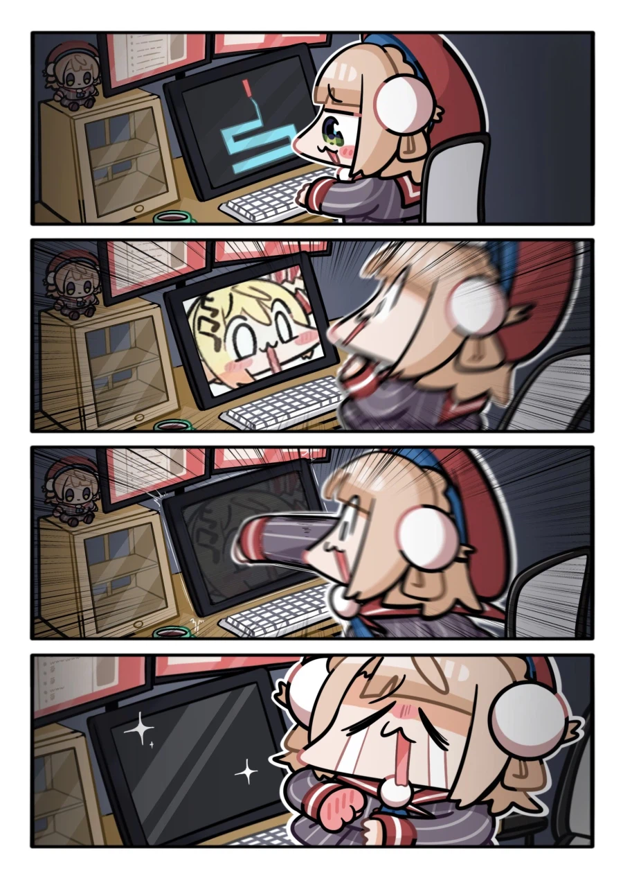 점프 스케어에 놀란 시구레 우이.jpg_1.webp