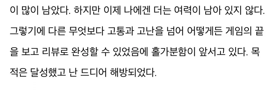 붉은사막)이제야 이해되는