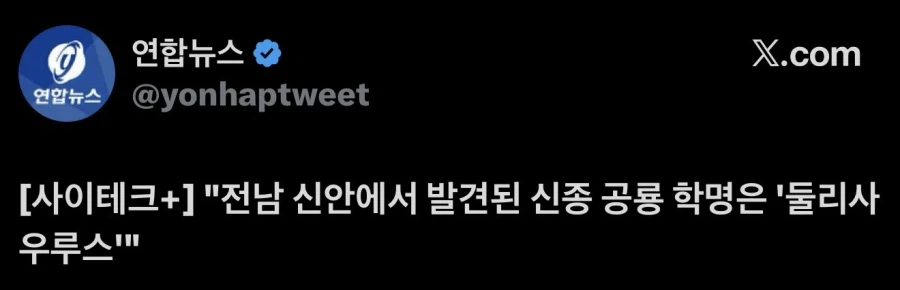 전남에서 발견된 아기공룡_1.webp