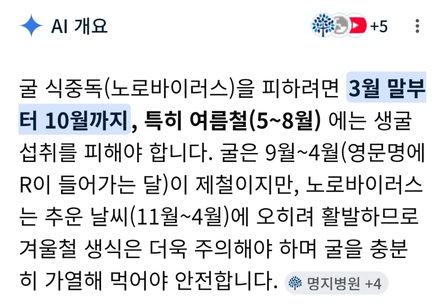 굴은 언제 먹는게 좋냐고 AI한테 물어봤다_1.webp