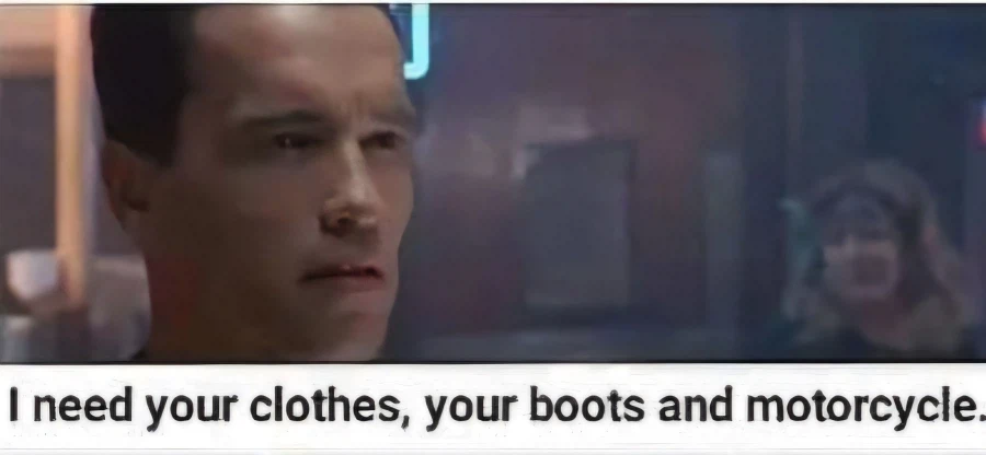 어느 남자가 네 옷과 부츠, 오토바이가 필요하다고 했다_1.webp