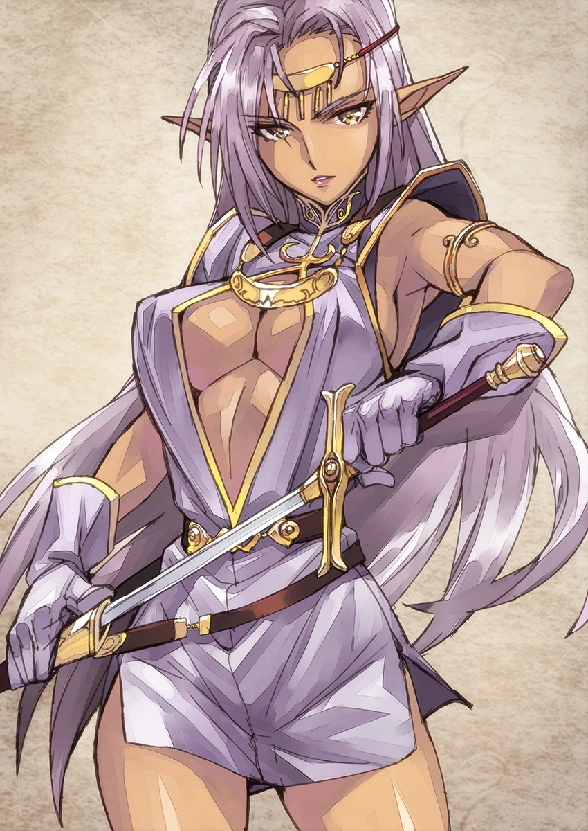 호불호 갈리는 엘프 누나_1.webp