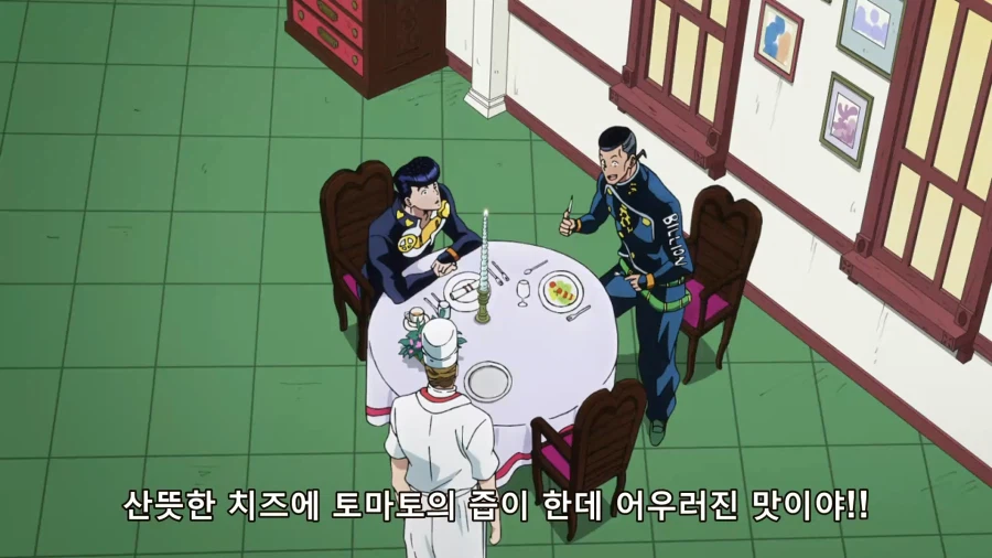 죠죠의 기묘한 모험) 맛있는 걸 먹었더니 두뇌 풀가동_4.webp