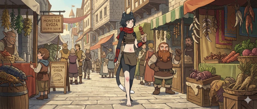 던전밥)엔딩 후 라이오스 파티들.ai_1.webp