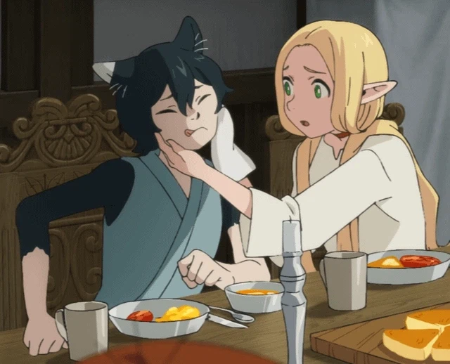 던전밥) TRPG라면 이즈츠미 플레이어가 마르실 플레이어의 딸이라는 해석_4.webp