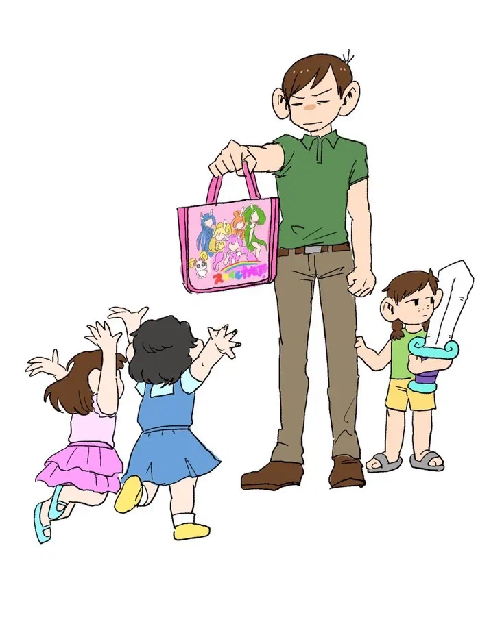 던전밥) 딸들은 모르는 아빠가 돈 버는 법_1.webp