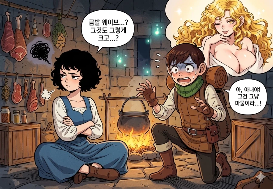 던전밥) 칠책 마누라가 집 나간 이유(아님).ai_1.webp