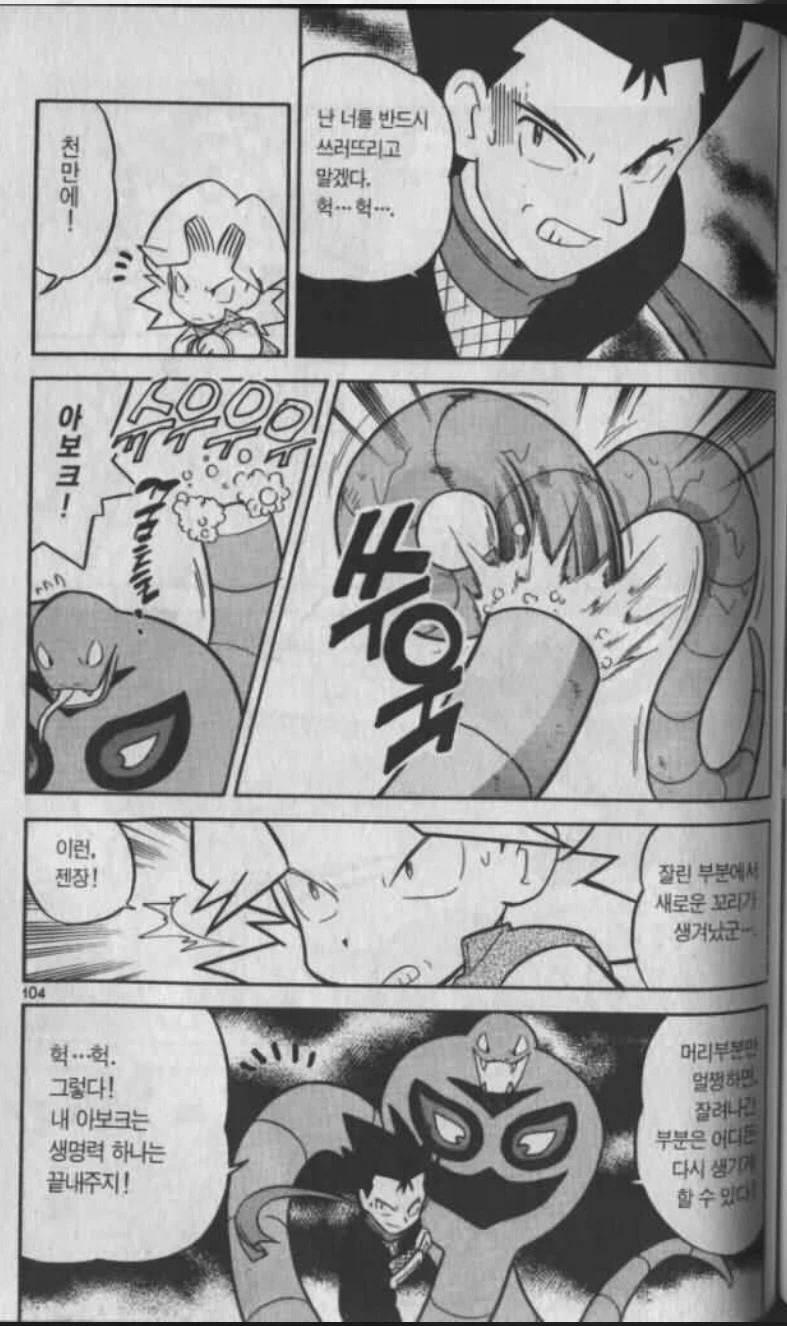 포켓몬. 스페셜에서 나온 아보크의 진정한 무서움_3.webp