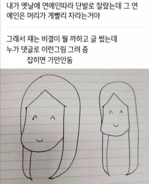 연예인들이 머리 빨리 자라는 이유_1.webp