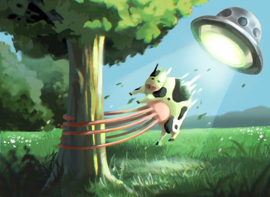 UFO에 납치당하는 젖소그림.jpg_1.webp