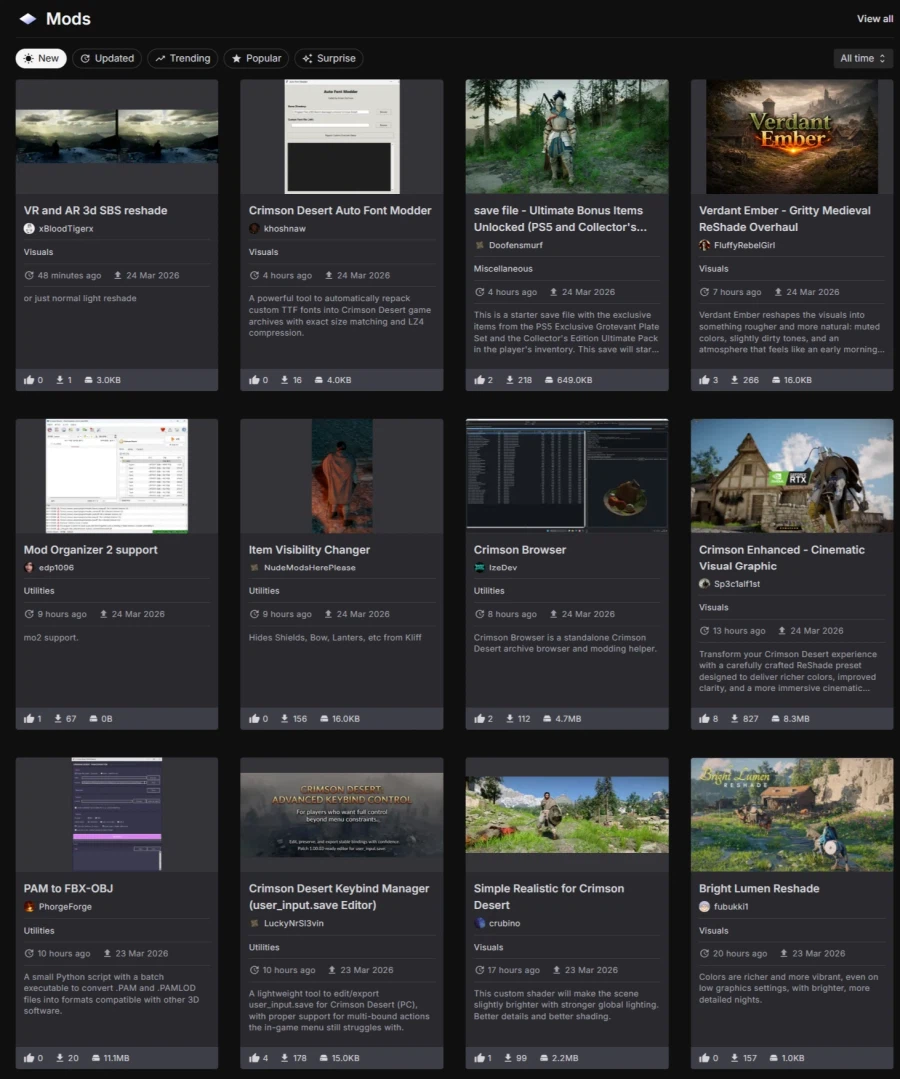 붉은사막)이 게임은 쿠소겜인데 자체엔진까지써서 모딩절대 못함.JPG_1.webp