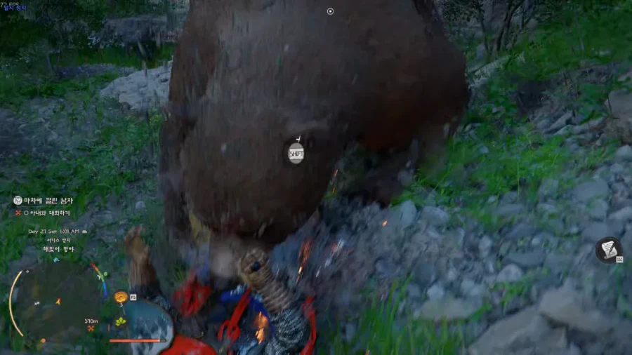 붉은사막) 절벽 밑에 있는 곰이 뭘 할 수 있는데 ㅋㅋㅋㅋ_18.webp