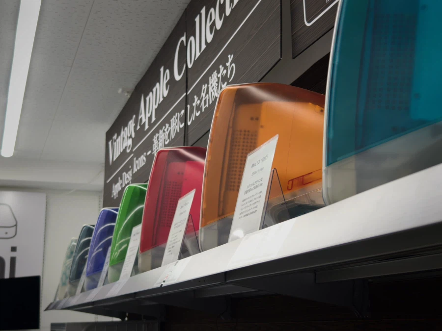 일본 이케부쿠로 소프맵에 있는 구형 애플 기기 코너_2.webp