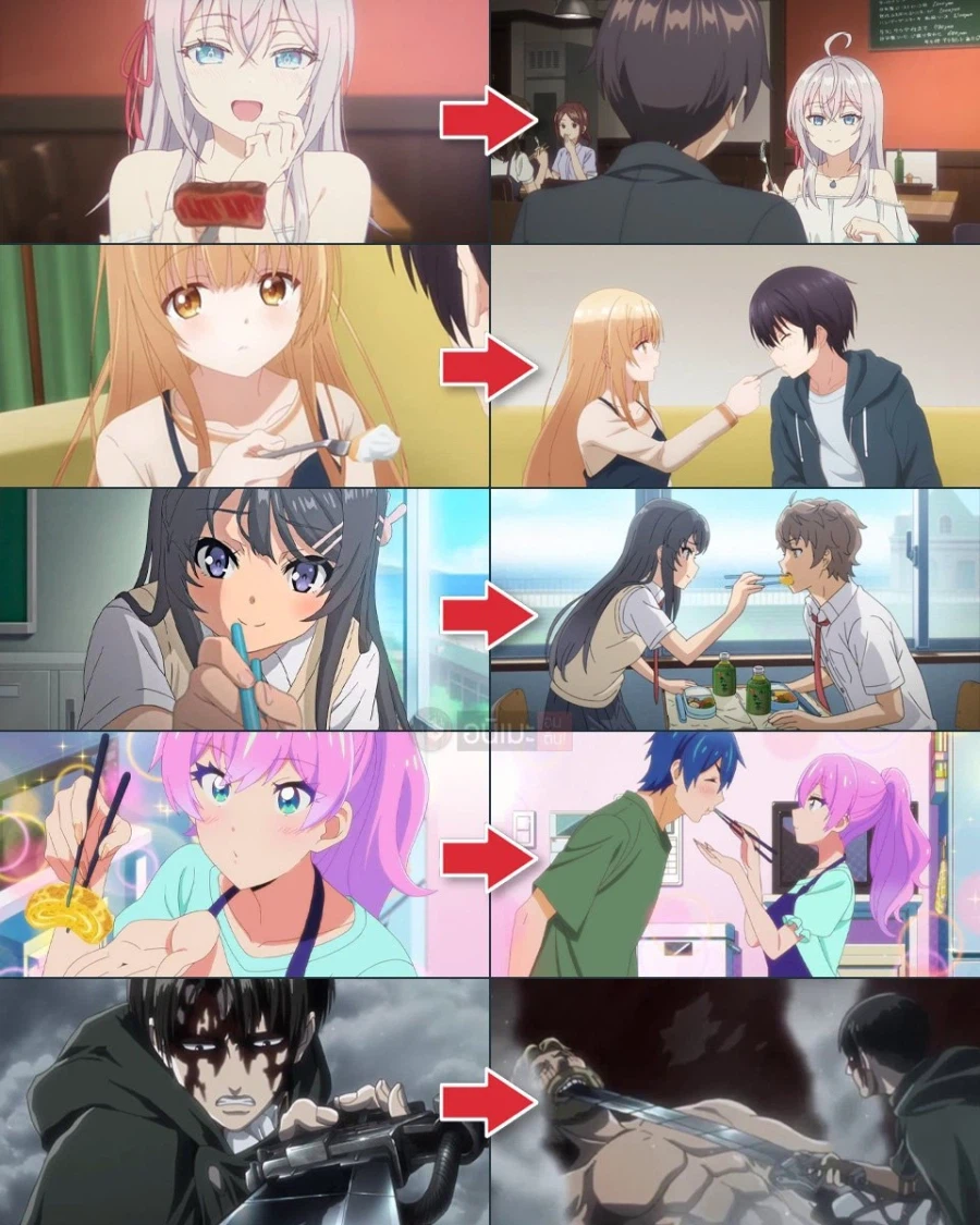 애니 속 미소녀들이 아~ 하고 먹여주는 짤_1.webp