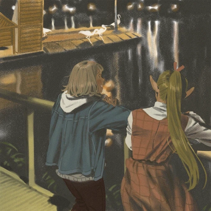 던전밥) 보면 괜시리 기분 좋아지는 팬아트들_38.webp