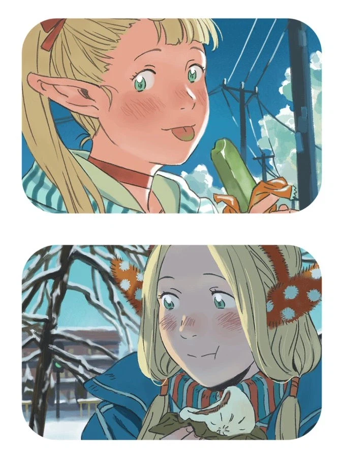 던전밥) 보면 괜시리 기분 좋아지는 팬아트들_26.webp