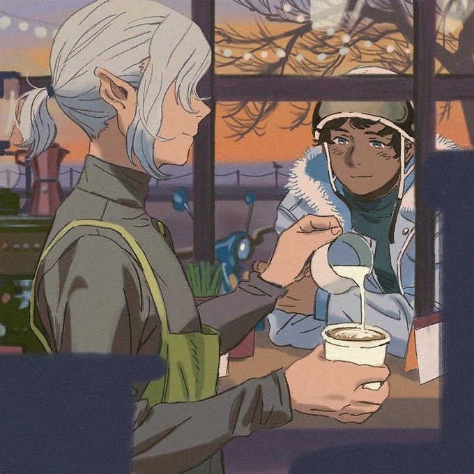 던전밥) 보면 괜시리 기분 좋아지는 팬아트들_27.webp