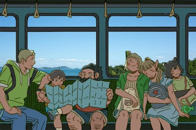 던전밥) 보면 괜시리 기분 좋아지는 팬아트들_33.webp