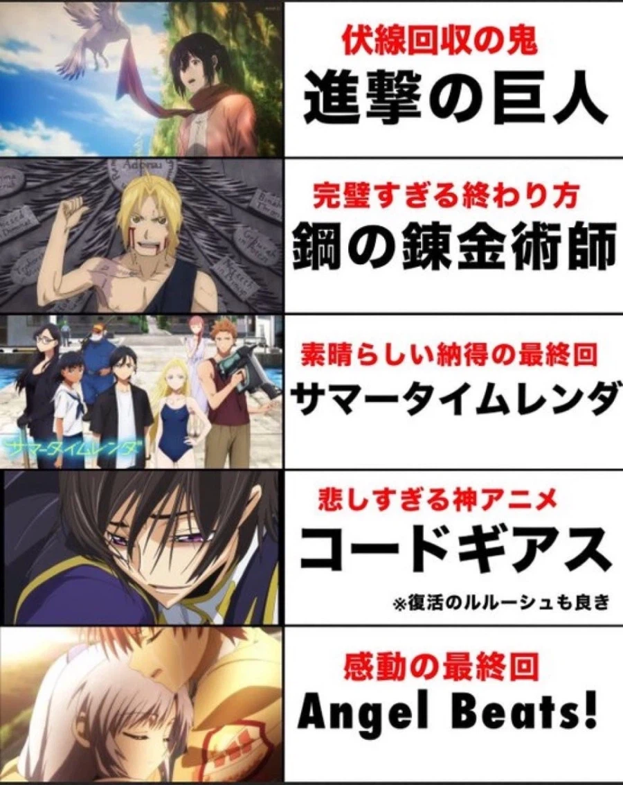 마지막화가 훌륭하다는 애니메이션들_1.webp