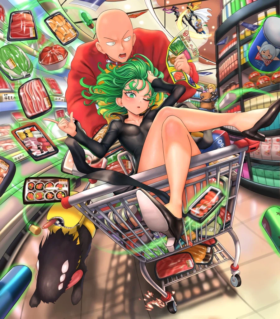 특가세일 쇼핑에 신난 사이타마_1.webp