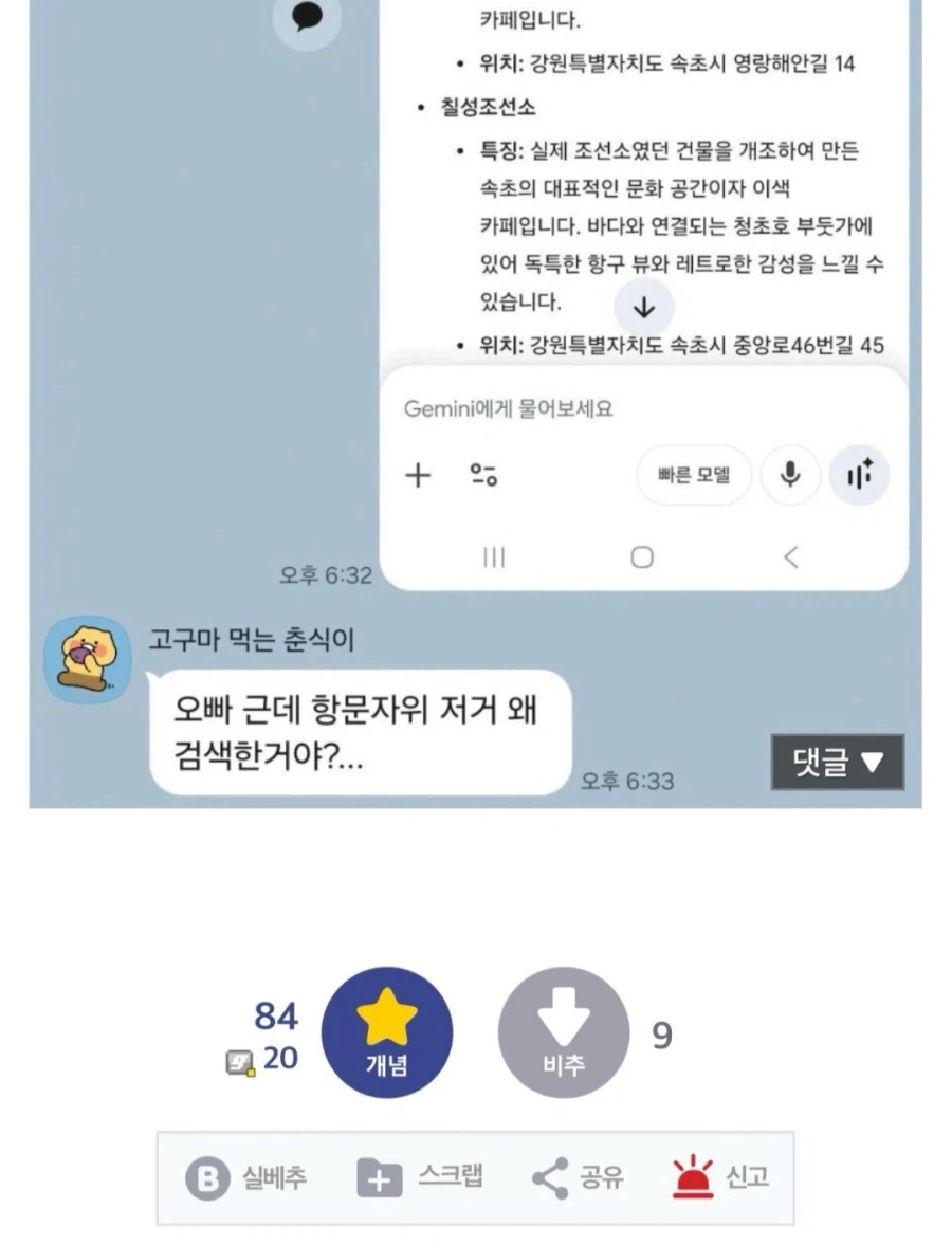 제미나이썼다가 여친 놀라게만든 dc인_2.webp